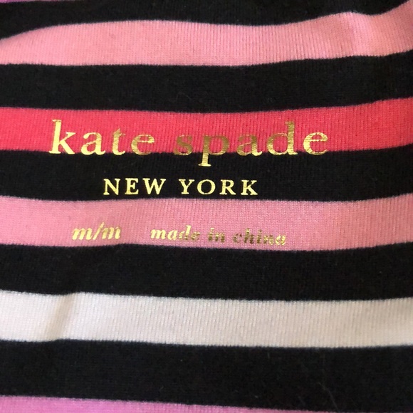 Striped Kate Spade Long Sleeved Top Size L - Picture 5 of 5
